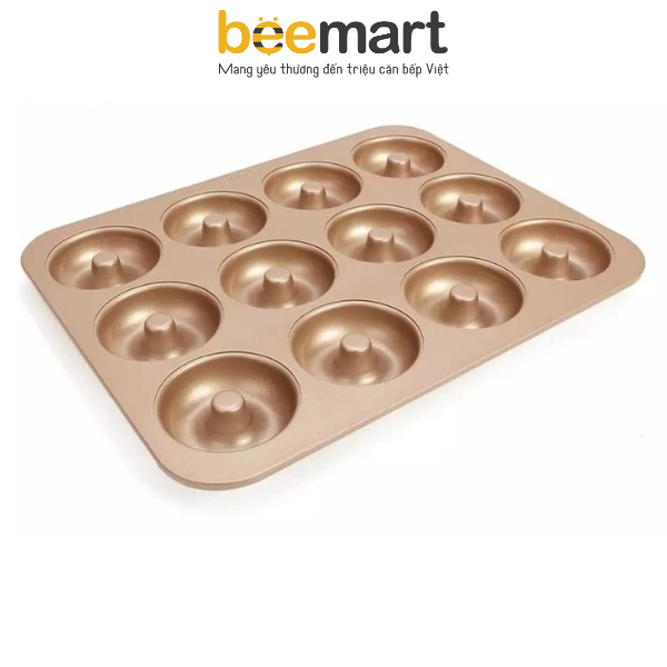 Khuôn bánh 12 hình Donut Chefmade WK9225