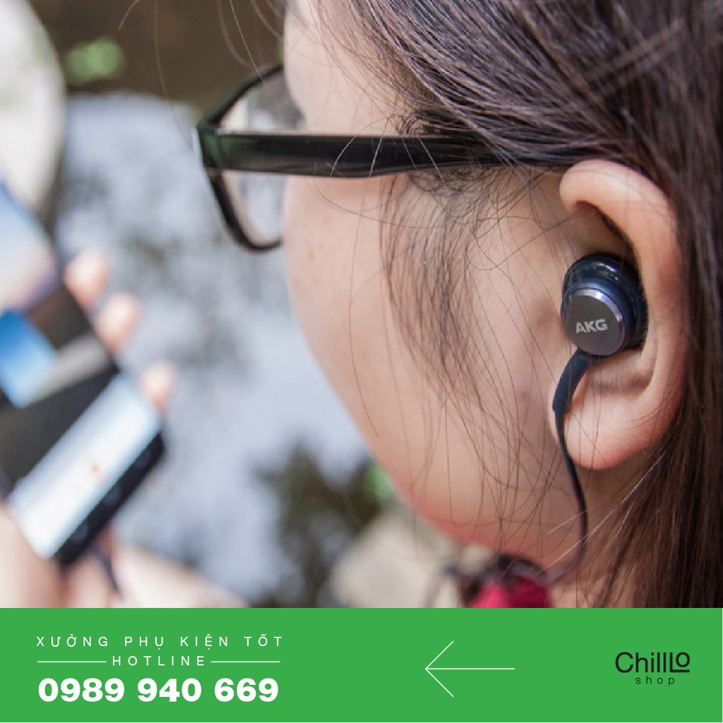 Tai nghe Jack 3.5mm Samsung Galaxy AKG EO-IG955 - Tai Nghe Nhét Tai Tương Thích Cổng 3.5mm