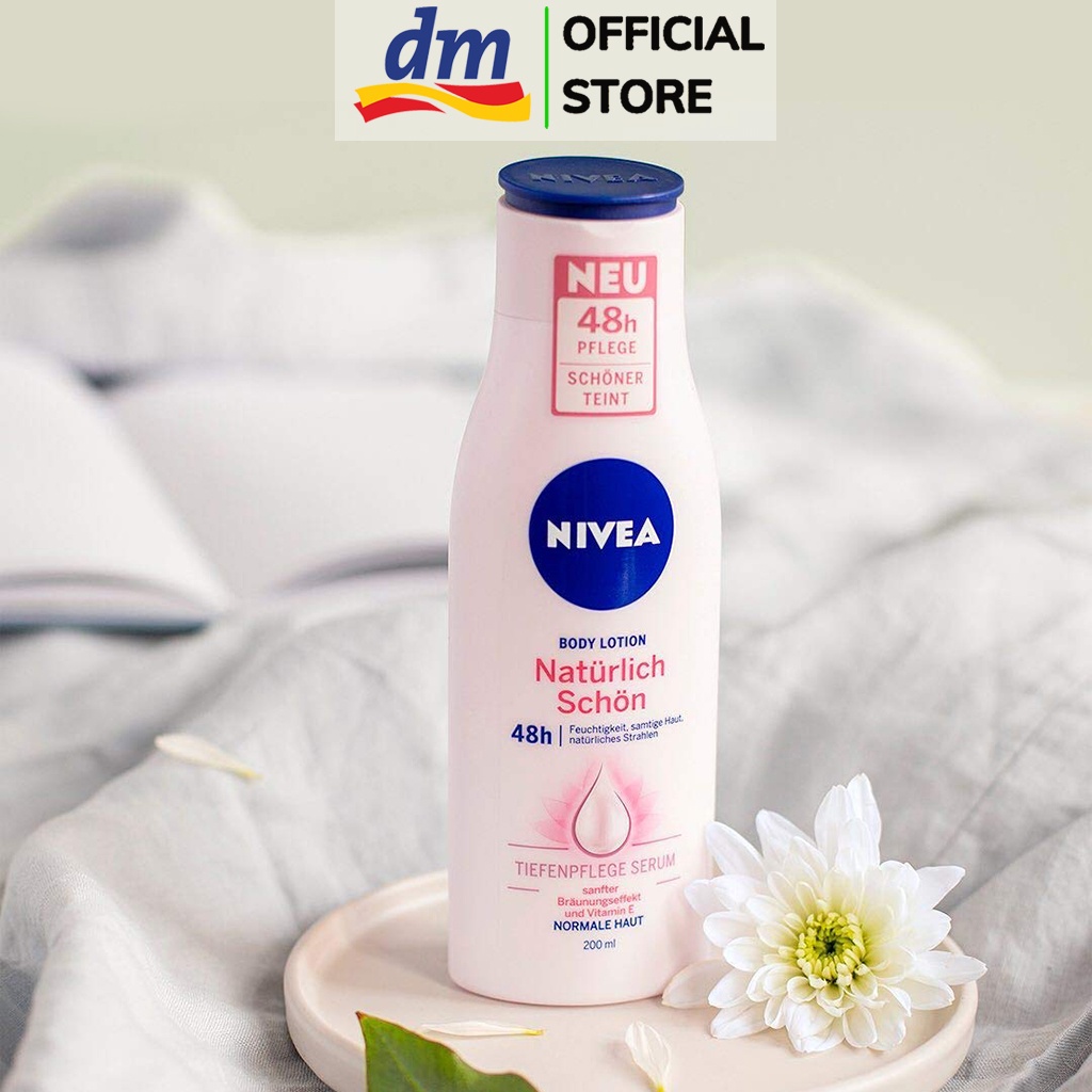 Nivea dưỡng thể dưỡng ẩm sữa dưỡng thể phục hồi da lưu hương lâu NIVEA Bodylotion 200ml