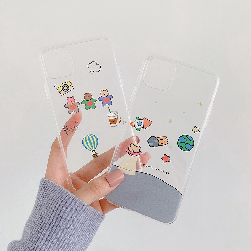 Ốp lưng iphone Ốp điện thoại trong suốt cho Iphone 6/6plus/6S/6S plus/6/7/7plus/8/8plus/X/XS/XS Max/11/12/12PRO/12PROMAX/12MINI Dinuo case