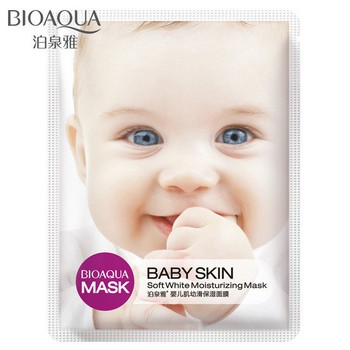 Mask Bioaqua Babyskin dưỡng ẩm làm trắng da (mặt nạ)