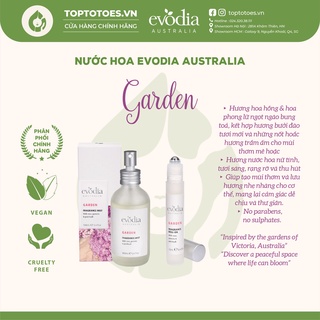 Nước hoa Evodia Australia GARDEN