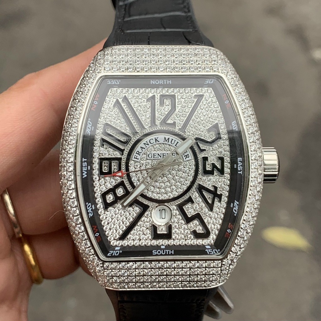 Đồng Hồ Nam Franck Muller Vanguard V45 Diamond