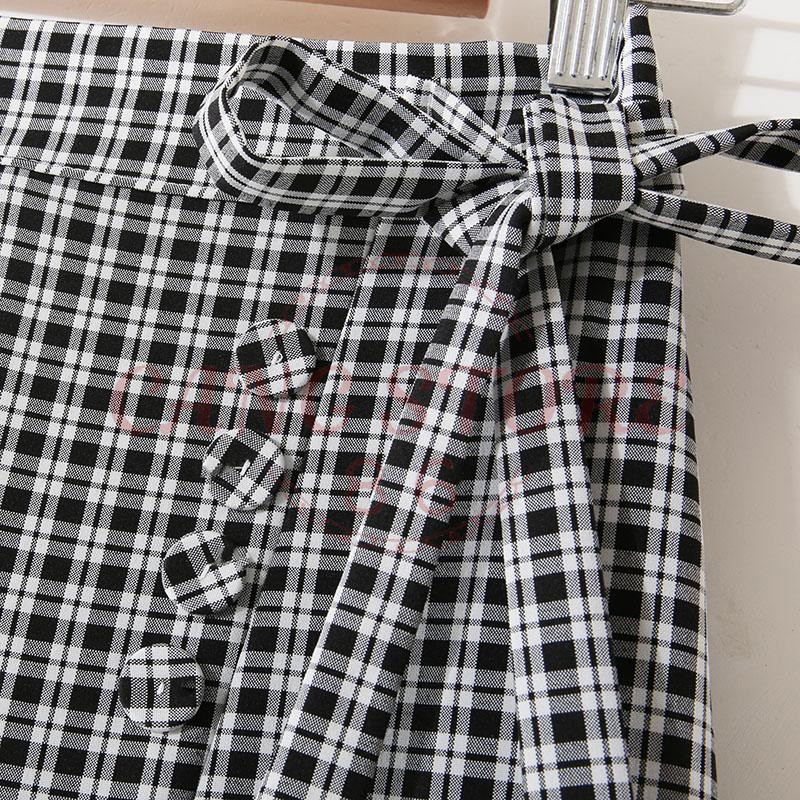 Chân váy đuôi cá kẻ sọc caro - Chân váy dài eo thun đằng sau - Chân váy dài ulzzang (Hàng Quảng Châu) | BigBuy360 - bigbuy360.vn