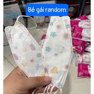  Khẩu trang 4D cho bé 50c