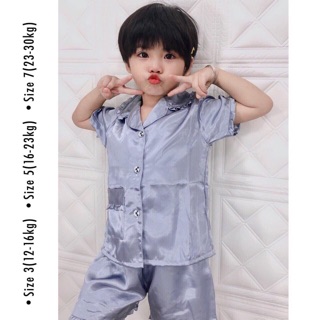 Đồ bộ Pijma ‘baby’ Lụa viền bèo