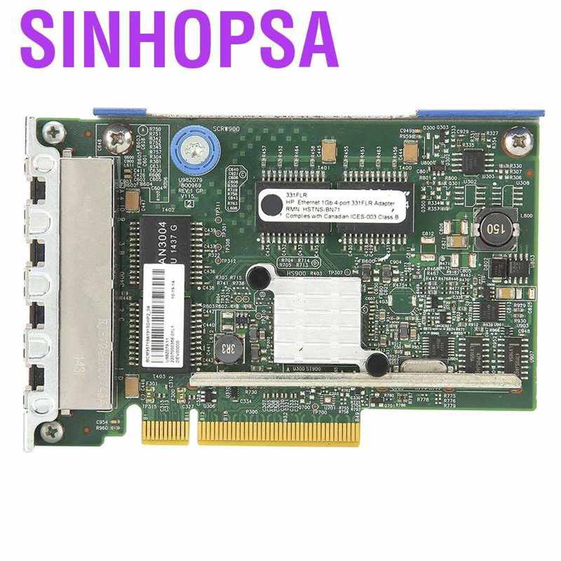 Sinhopsa 4‑Port Gigabit Network Card for HP Server Computer Accessories 331FLR Ethernet 1G | BigBuy360 - bigbuy360.vn