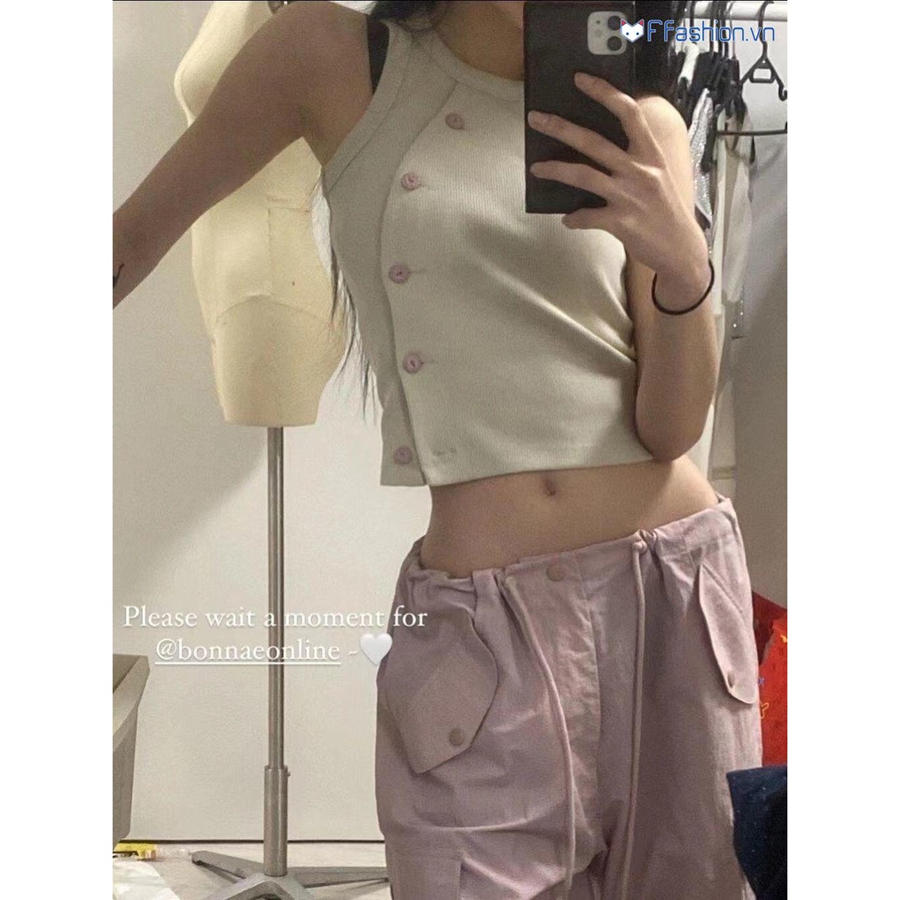 Quần Dài Thể Thao Dáng Rộng Ống Đứng Kiểu Retro Mỹ Dễ Thương Cho Nữ