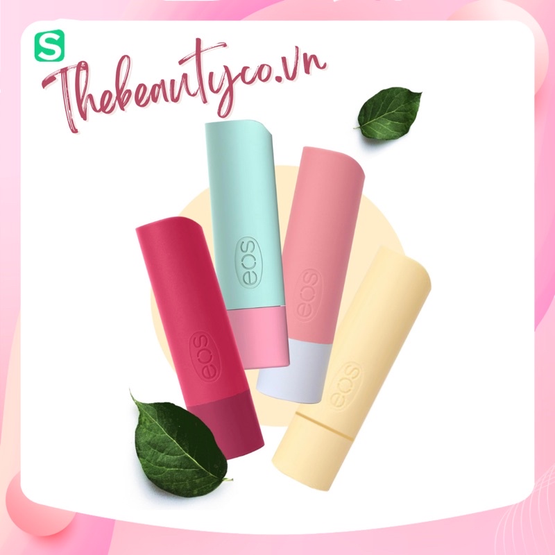 Son dưỡng môi EOS 100% Natural Organic Lip Balm