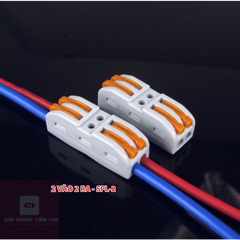 Đầu nối dây điện siêu nhanh KV774 250V - nối dây điện đèn led