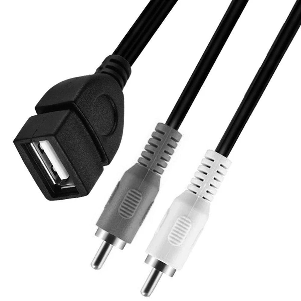 Dây Cáp Nối Dài 1.5M RCA 2 RCA Male Sang RCA Male
