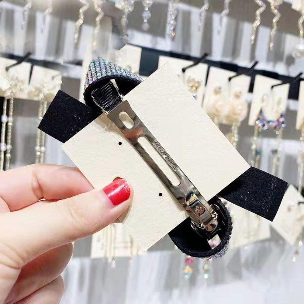 Kẹp Tóc Hình Nơ Bằng Hợp Kim Phong Cách Hàn Quốc Ngọt Ngào Cho Nữ