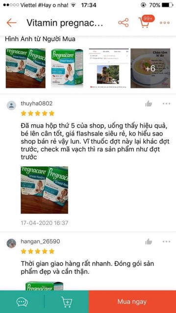 Vitamin Bú Anh-Vitamin Tổng Hợp Cho Mẹ Sau Sinh Pregnacare Breastfeeding