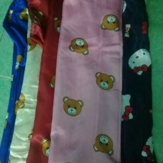 Set Đồ ngủ pijama phi bóng gấu cười