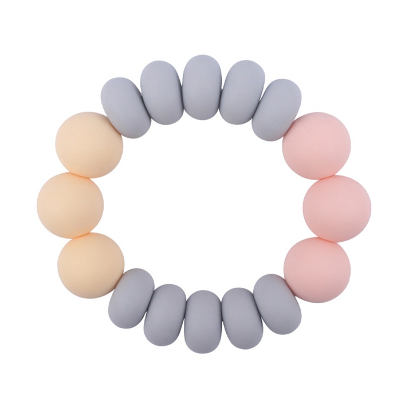Đồ Chơi Ngậm Nướu Bằng Silicone Không BPA Dành Cho Bé 0-6 Tháng Tuổi