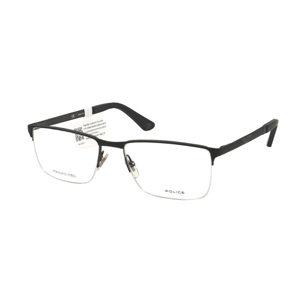Gọng kính POLICE VPLA59 chính hãng, thiết kế dễ đeo bảo vệ mắt