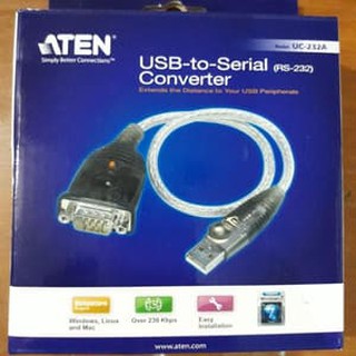 Đầu Chuyển Đổi Usb Sang Serial Rs 232 Aten