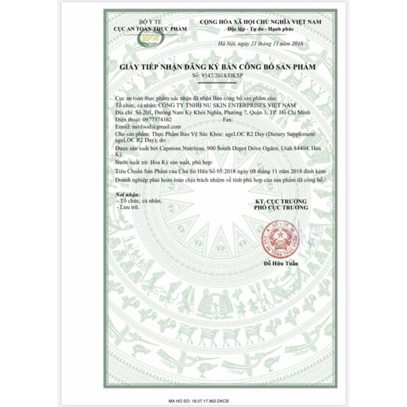 Nuskin Ageloc R2 Ngày và Đêm viên uống bồi bổ nguyên khí ( hạn 2025)