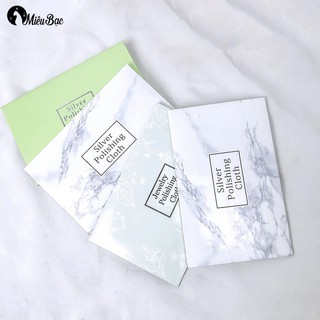Khăn Lau MIÊU BẠC cực sạch và bóng phụ kiện trang sức nữ