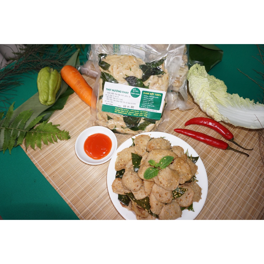 THỊT NƯỚNG CHAY 500g - Thực phẩm chay ngon sạch | Chay Casa