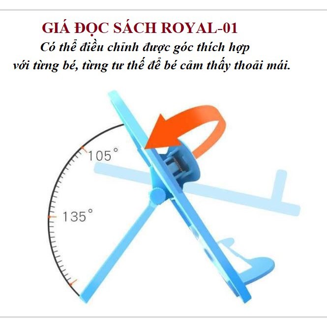 Giá Đọc Sách ROYAL-01_Giá Để Máy Tính Bảng ipad, giá đỡ sách _MOMOMART | BigBuy360 - bigbuy360.vn