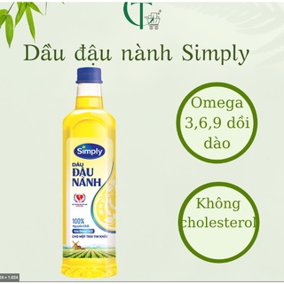 Dầu đậu nành Simply 1L