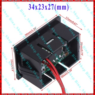 Vôn kế DC 4.5v-30v led đỏ tiện dụng