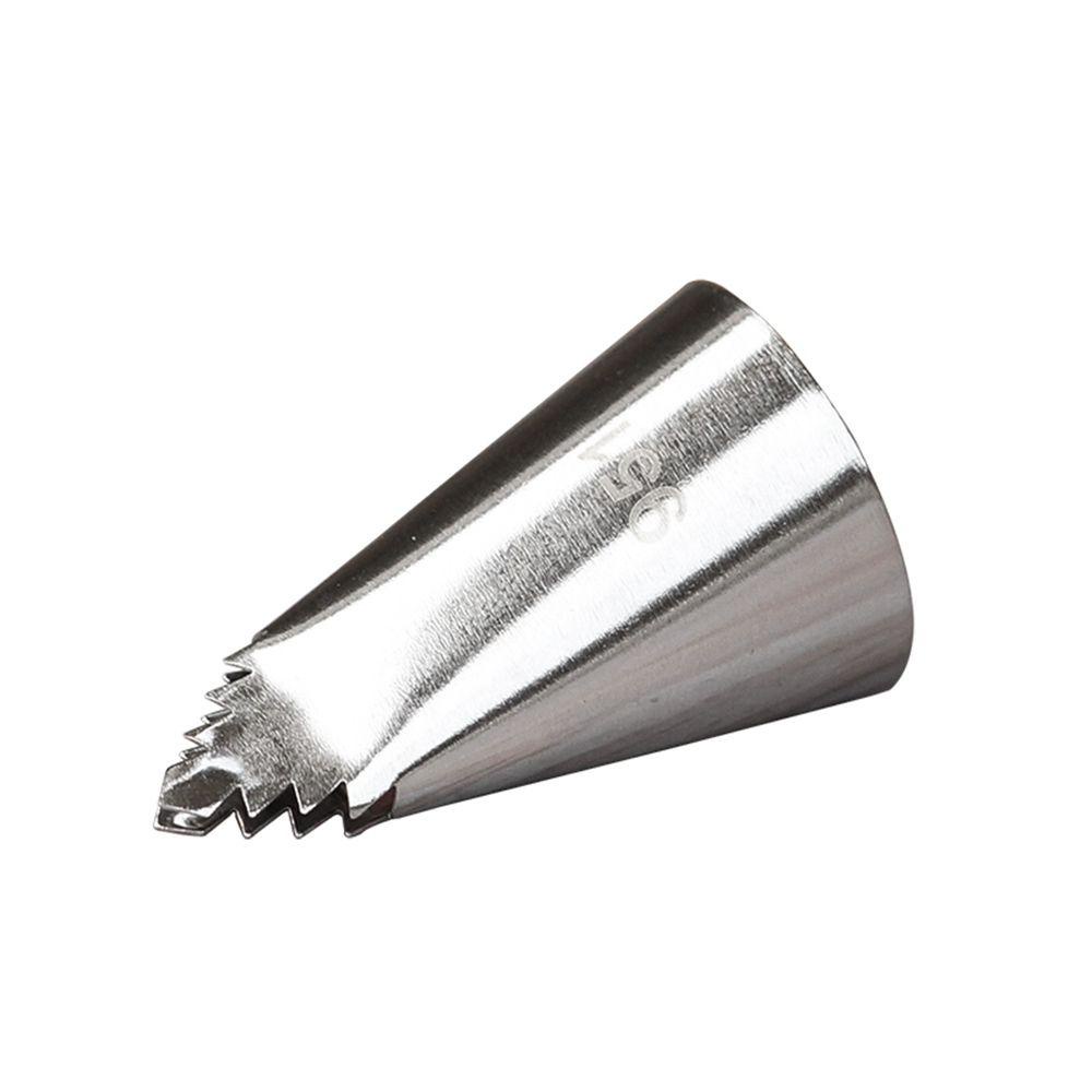 Đuôi Bắt Bông Kem Bằng Thép Không Gỉ Tạo Hình Chiếc Lá