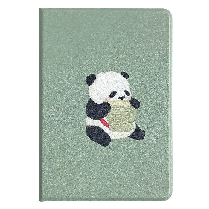 Bao nắp gập in hình gấu trúc nhiều mẫu mã cho máy tính bảng iPad 9.7 2017 2018 A1893 iPad 2/3/4/5/6 Air1/2/3 Mini12345