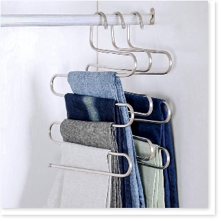 Móc quần inox 5 tầng ko han gỉ