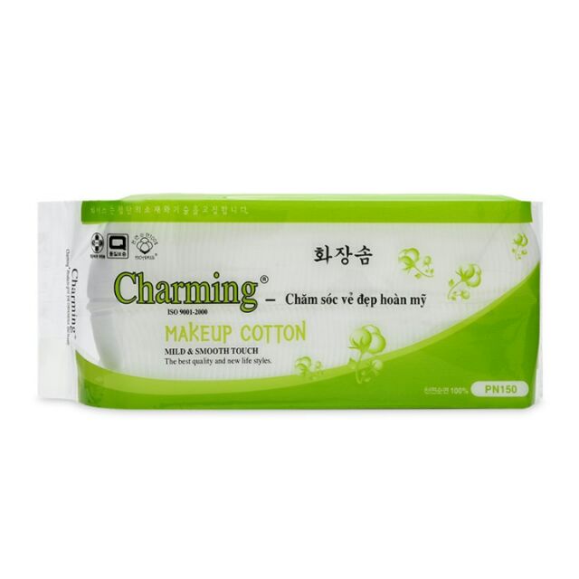 BÔNG TẨY TRANG CAO CẤP HOAMIS CHARMING MAKEUP COTTON CÔNG NGHỆ CỦA HÀN QUỐC Ạ PHẢI NÓI LÀ SẢN PHẨM NÀY RẤT ĐƯỢC TIN DÙNG