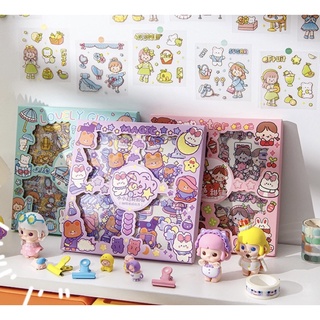 📖Set 100 tấm sticker dễ thương