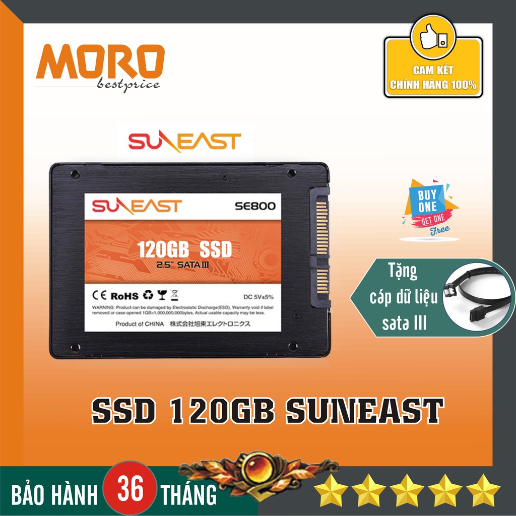 [Mã ELMS05 giảm 5% đơn 300k][FLASH SALE] Ổ cứng SSD Suneast 120GB - Công nghệ nhật bản - Bảo hành chính hãng 3 năm !