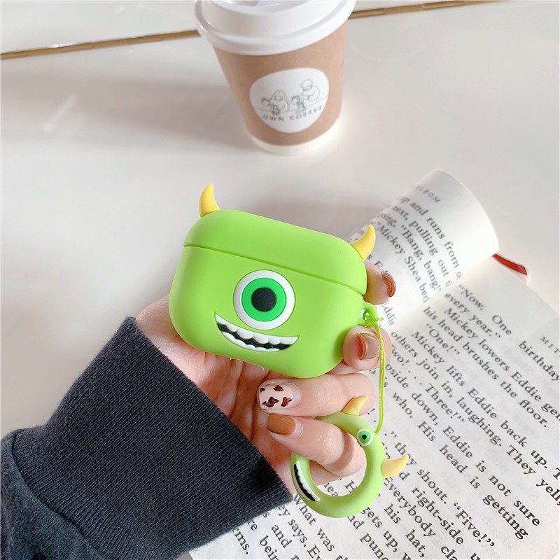 Vỏ Ốp Case Tai Nghe Airpods 2 - Sillicone Chống Bẩn Hoạt Hình Cute - Chính Hãng NEXTAGE