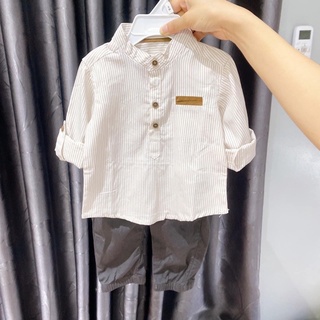 Áo sơ mi dư xịn cho bé