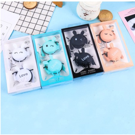 Box Tai nghe thỏ kẹp tai dễ thương