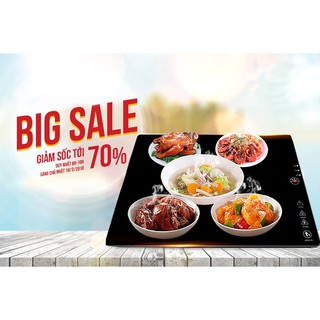Mâm điện làm nóng thức ăn 2in1 chính hãng Đài Loan {HÀNG LOẠI 1}, giao hàng nhanh