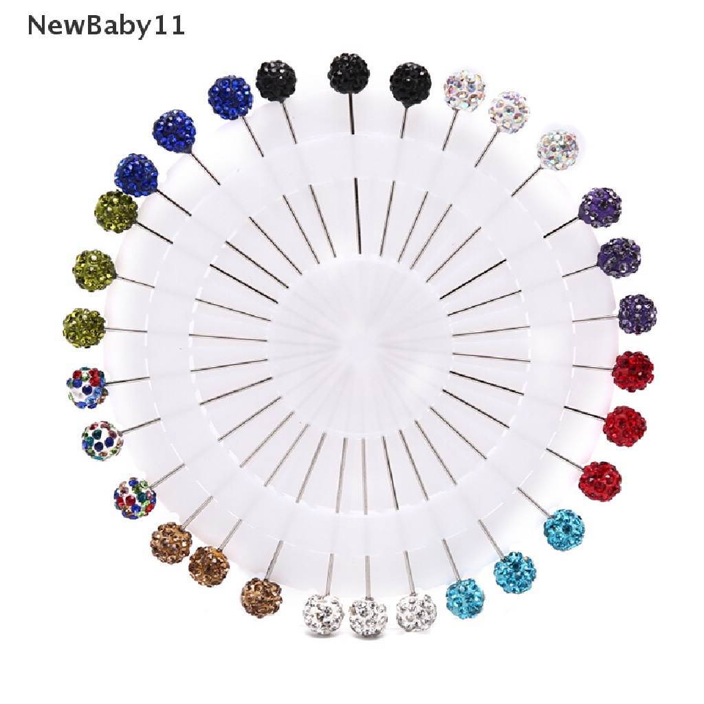 Bộ 30 Ghim Cài Khăn Trùm Đầu Bằng Hợp Kim Kẽm Nhiều Màu Sắc