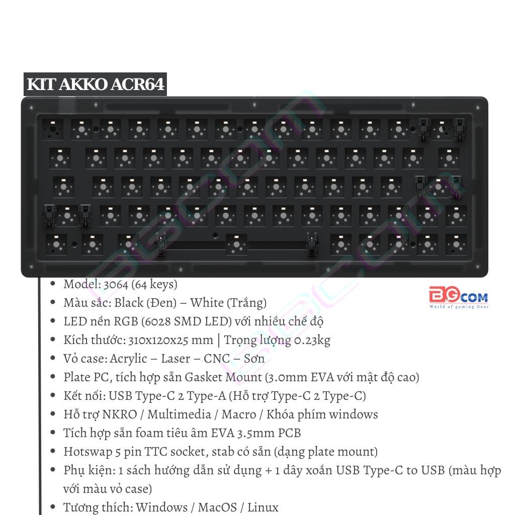 Bàn phím AKKO ACR | KIT AKKO ACR98 | ACR87 | ACR75 | ACR67 | ACR64 | ACR61 |ACR59