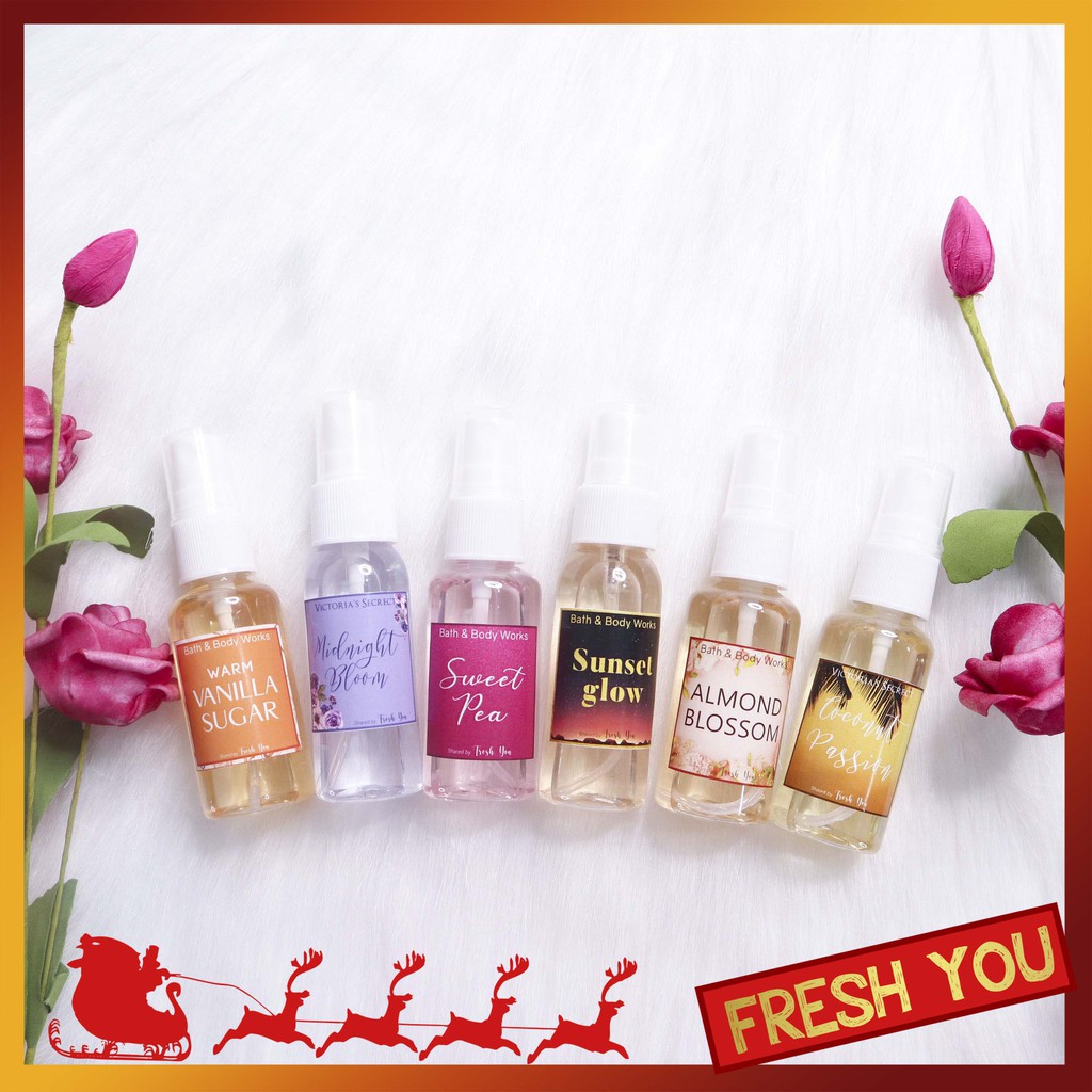 [Bath&Body Works - Mùi ngọt 1] Xịt Thơm toàn thân 30ml | BigBuy360 - bigbuy360.vn