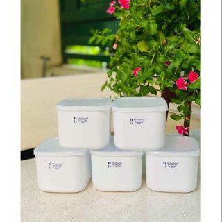 Combo 5 Hộp nhựa White Pack Nhật Bản