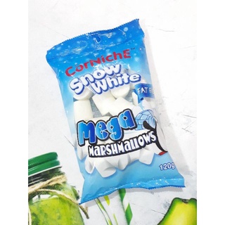 Kẹo Marshmallow Trắng Snow White Corniche 120g Xuất Xứ Phillippines