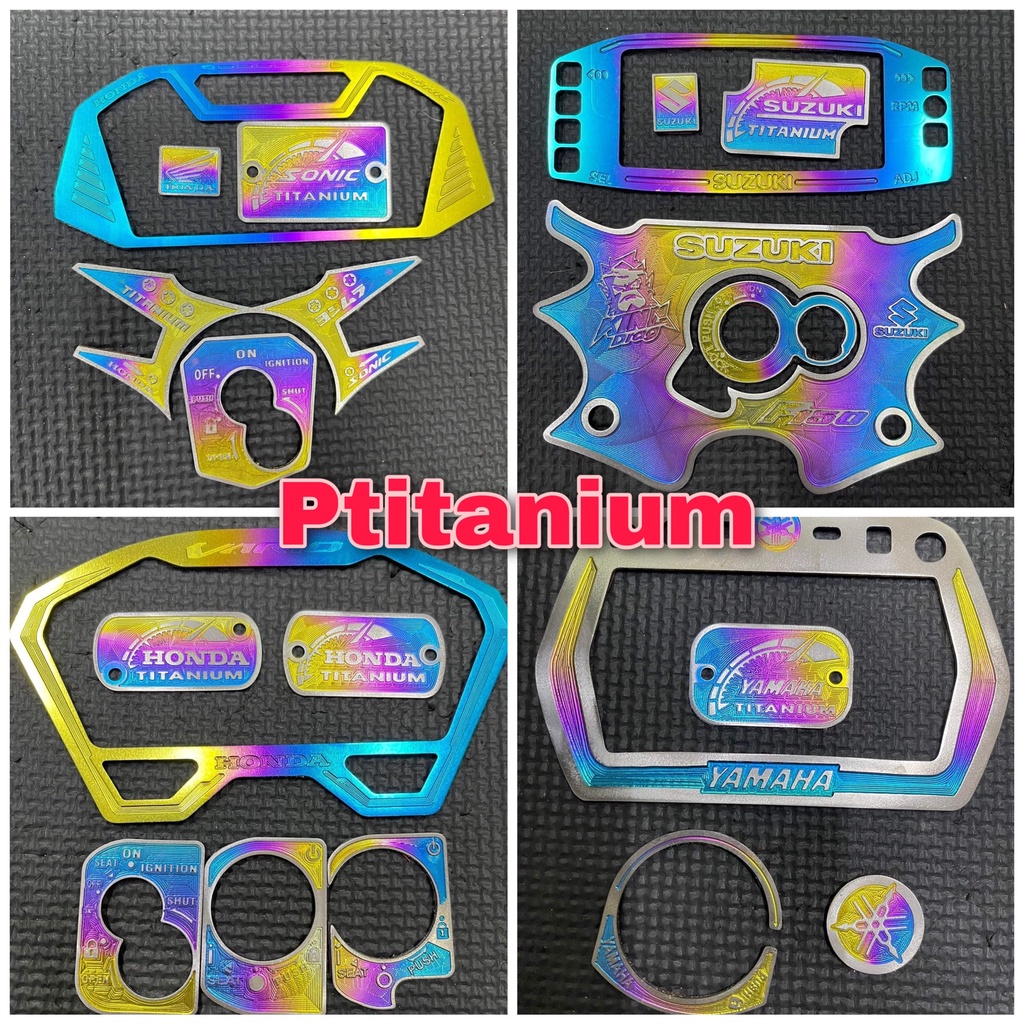 Combo full tem titan mặt đồng hồ Vario150 , Ex155 , chảng ba Sonic , Satria , Raider
