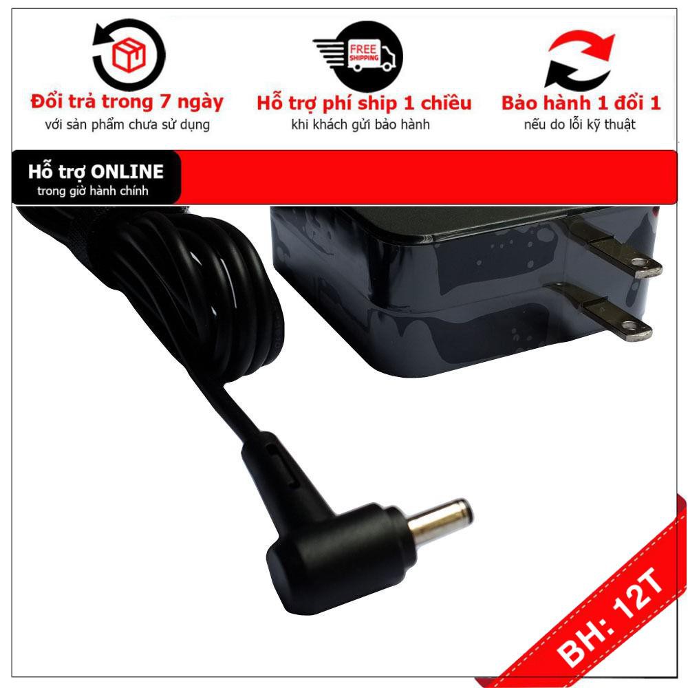 [BH12TH] [- Sạc cho Laptop Asus X555LA X555LB X555LD X555LN 19V 3.42A vuông Tặng đèn LED USB