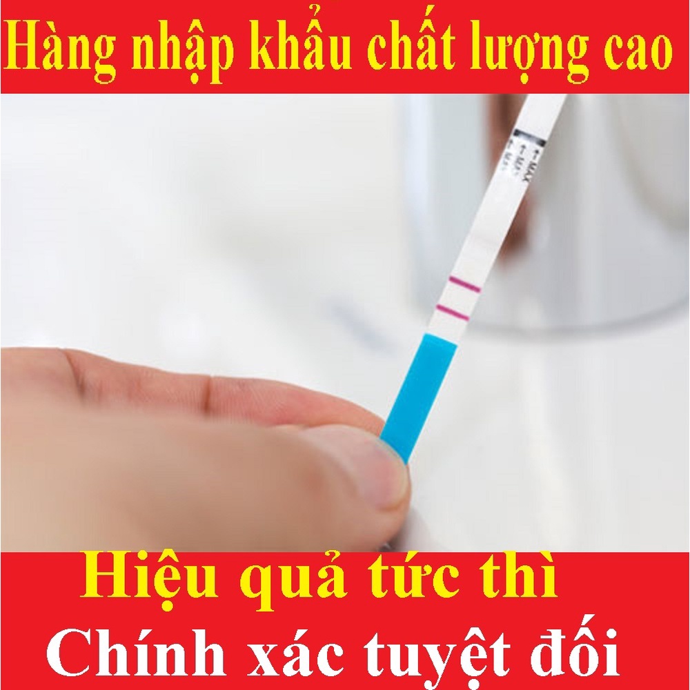 (che tên) que test thử thai rụng trứng nhanh tại nhà quickseven và quicktest USA Ovutana teststrip(viêm phụ khoa âm đạo)