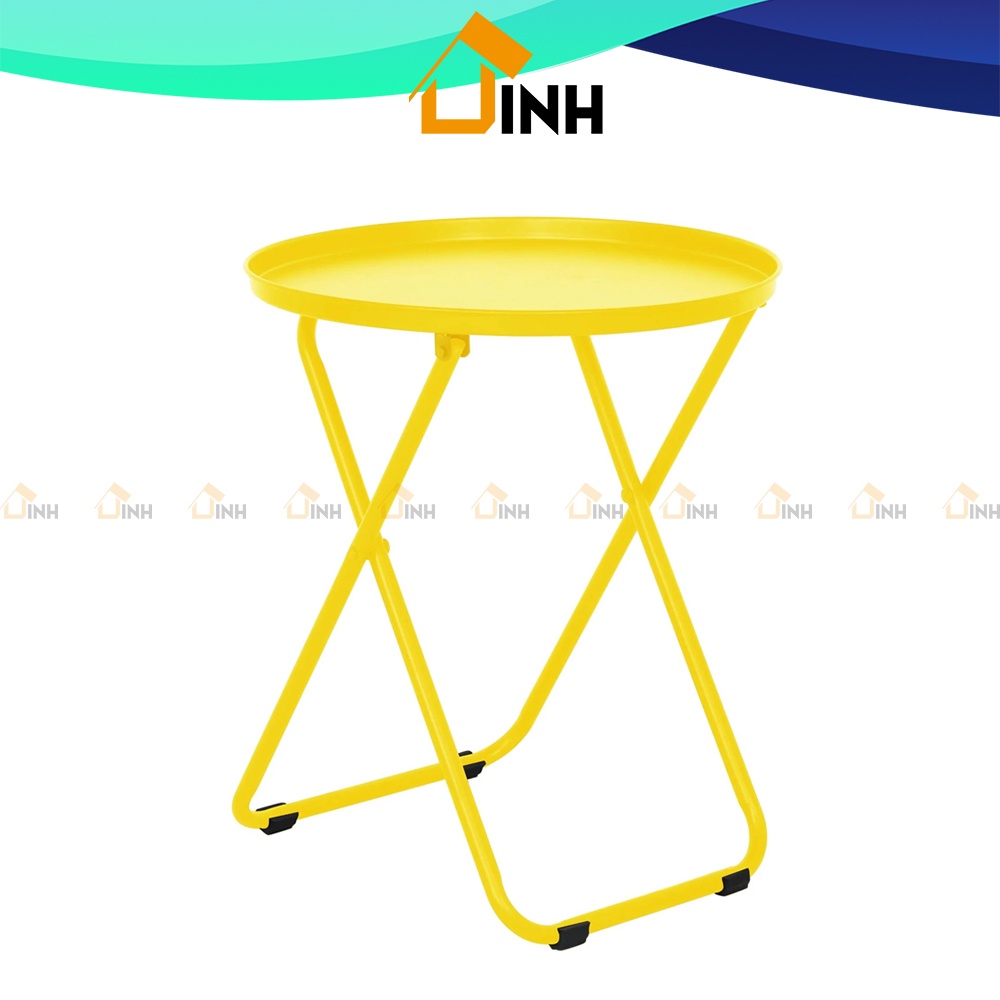 Bàn trà chanh xếp gọn Qui Phúc chân mâm liền, bàn cà phê vỉa hè