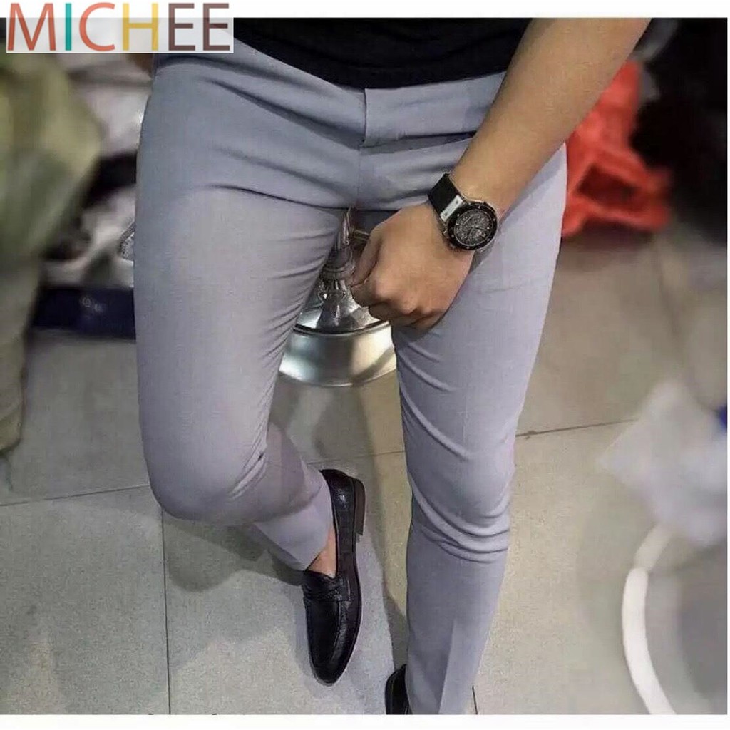 Quần Âu Nam MiChee Vải Tuyết Mưa Co Giãn Tốt, Quần Tây Công Sở Cao Cấp | BigBuy360 - bigbuy360.vn