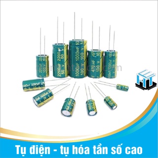 Tụ điện tần số cao 25V các loại 100uF,680uF