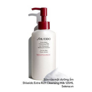 [CHÍNH HÃNG] Sữa rửa mặt dưỡng ẩm Shiseido Extra Rich Cleansing Milk 125ML