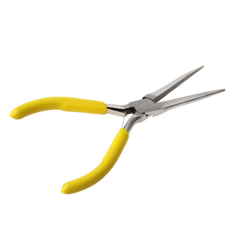 Kìm mũi nhọn mini bằng thép carbon dùng làm trang sức thủ công DIY